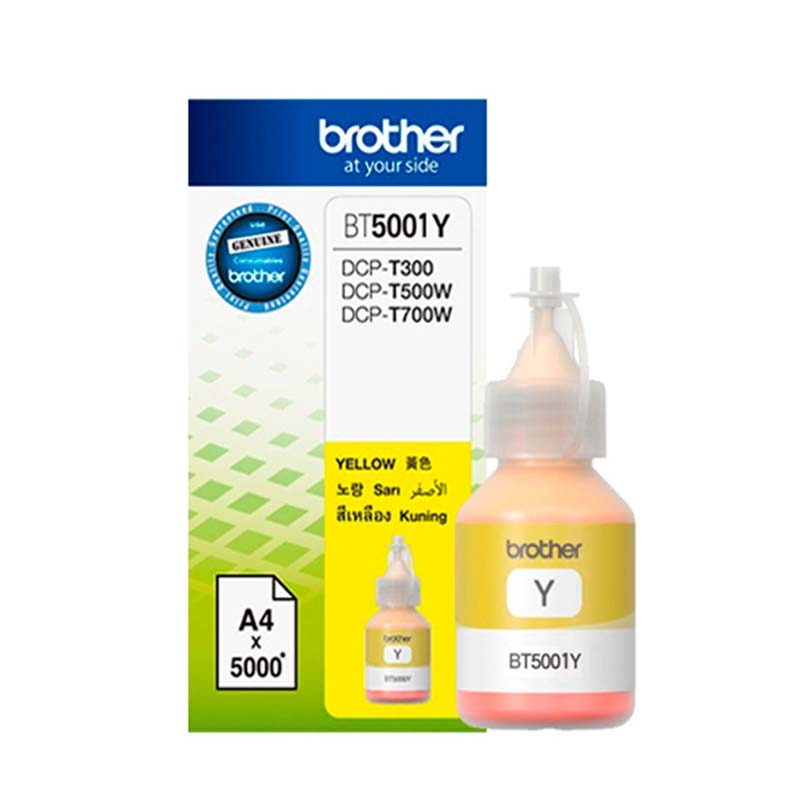 TINTA BROTHER BT 5001Y - YELLOW – Inkfinity