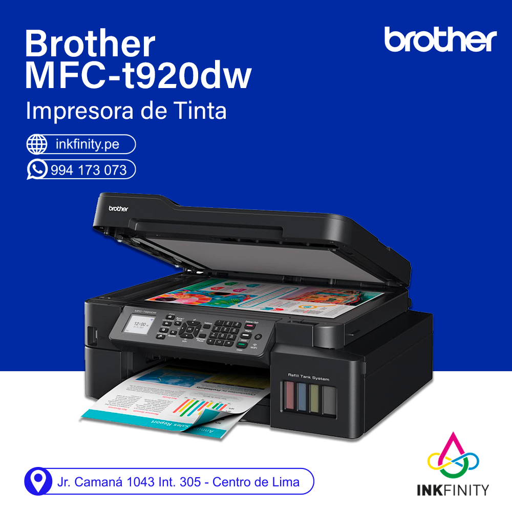 Impresora Brother MFC T920dw – Inkfinity