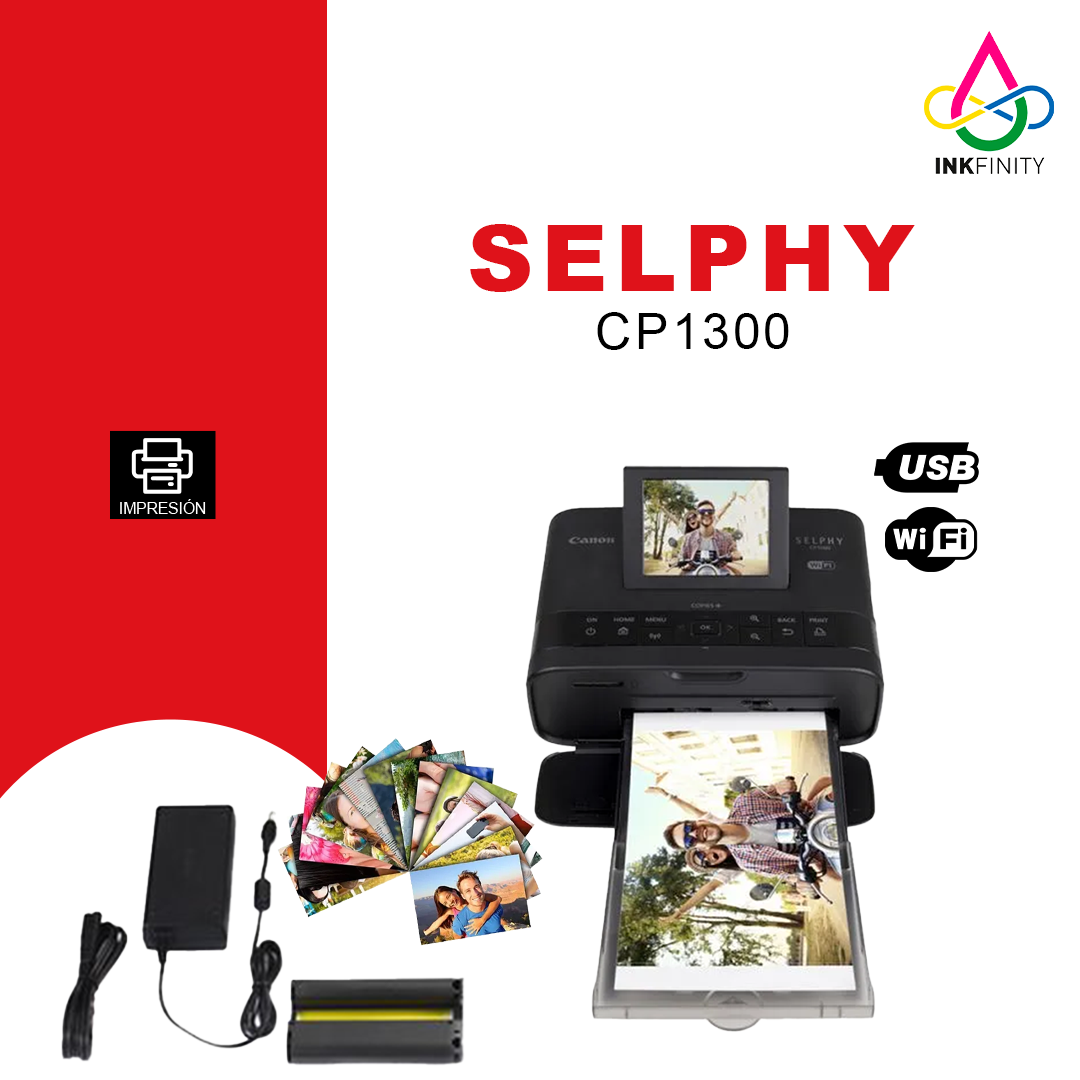Canon Impresora fotográfica portátil SELPHY CP1300