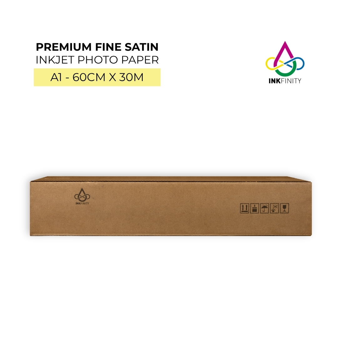 Premium fine satin inkjet photo paper