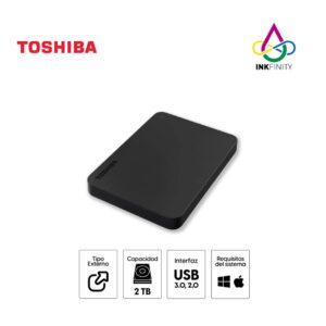 Disco Duro Externo TOSHIBA Canvio Basics 2TB