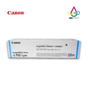 Toner Canon T02 Cyan, imagePRESS C80000 VP / C C10000VP