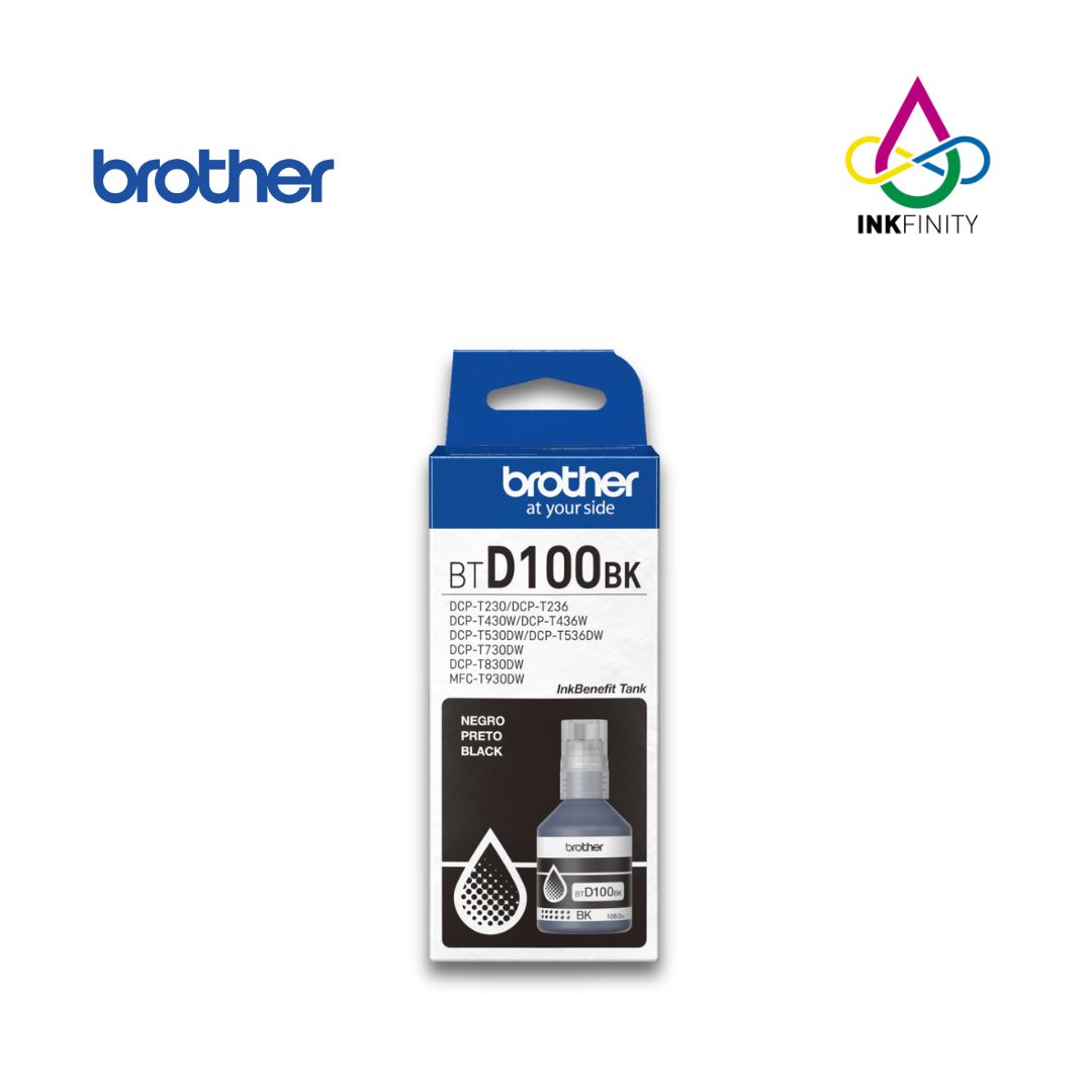 Tinta Brother BTD100K - Black Tinta Brother BTD100K - Black