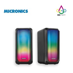 Parlante MICRONICS Luxor + Mic S305U, USB, RGB
