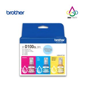 BOTELLA DE TINTA BROTHER ORIGINAL BTD100K - BLACK __ T 730 _ T 530 _ T 930