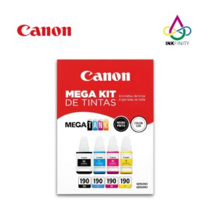 Mega Kit de tintas Canon Gi-190, 3110/2110/4110