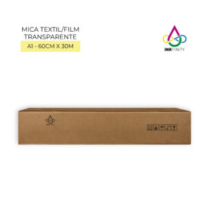 Rollo Serigrafía Film Transparente Mica Textil Inkjet * A1