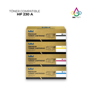 Kit de toner compatible MYM 230A HP (W2300, W2301, W2302, W2303)