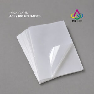 Papel Serigrafía Film Transparente Mica Textil Inkjet A3+