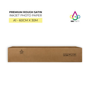 Rollo Premium Rough Satin Inkjet Photo Paper A1